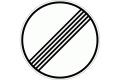 End of all restrictions sign